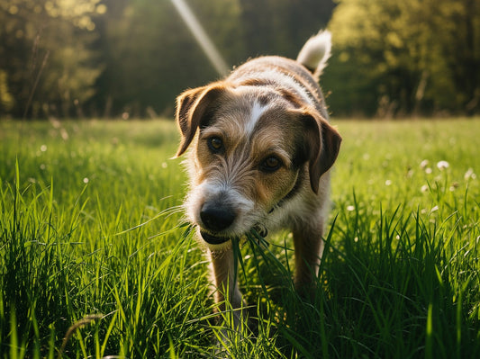Il mio cane mangia l'erba (e altre stranezze): Guida ai bizzarri comportamenti alimentari di cani e gatti.