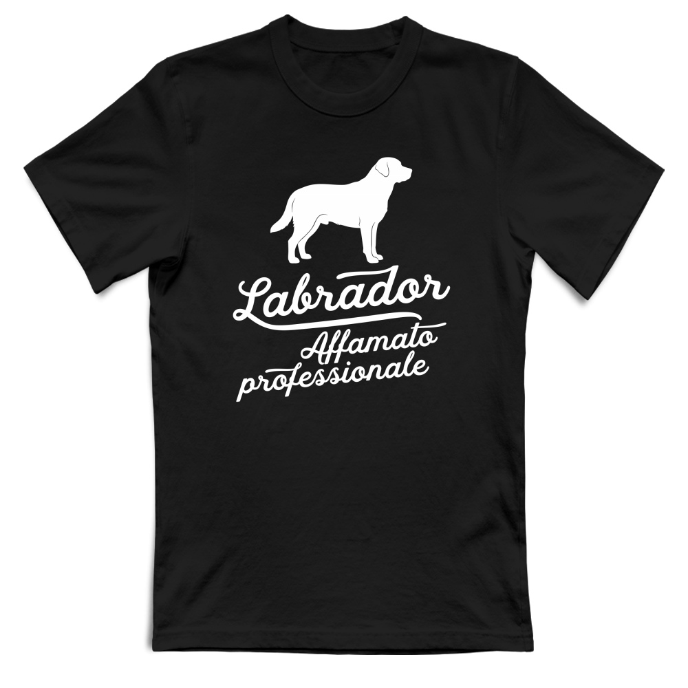 T-shirt BrancoBro: Dillo al mondo chi è il vero capobranco (Spoiler: ha 4 zampe) - T-Shirt Unisex Labrador
