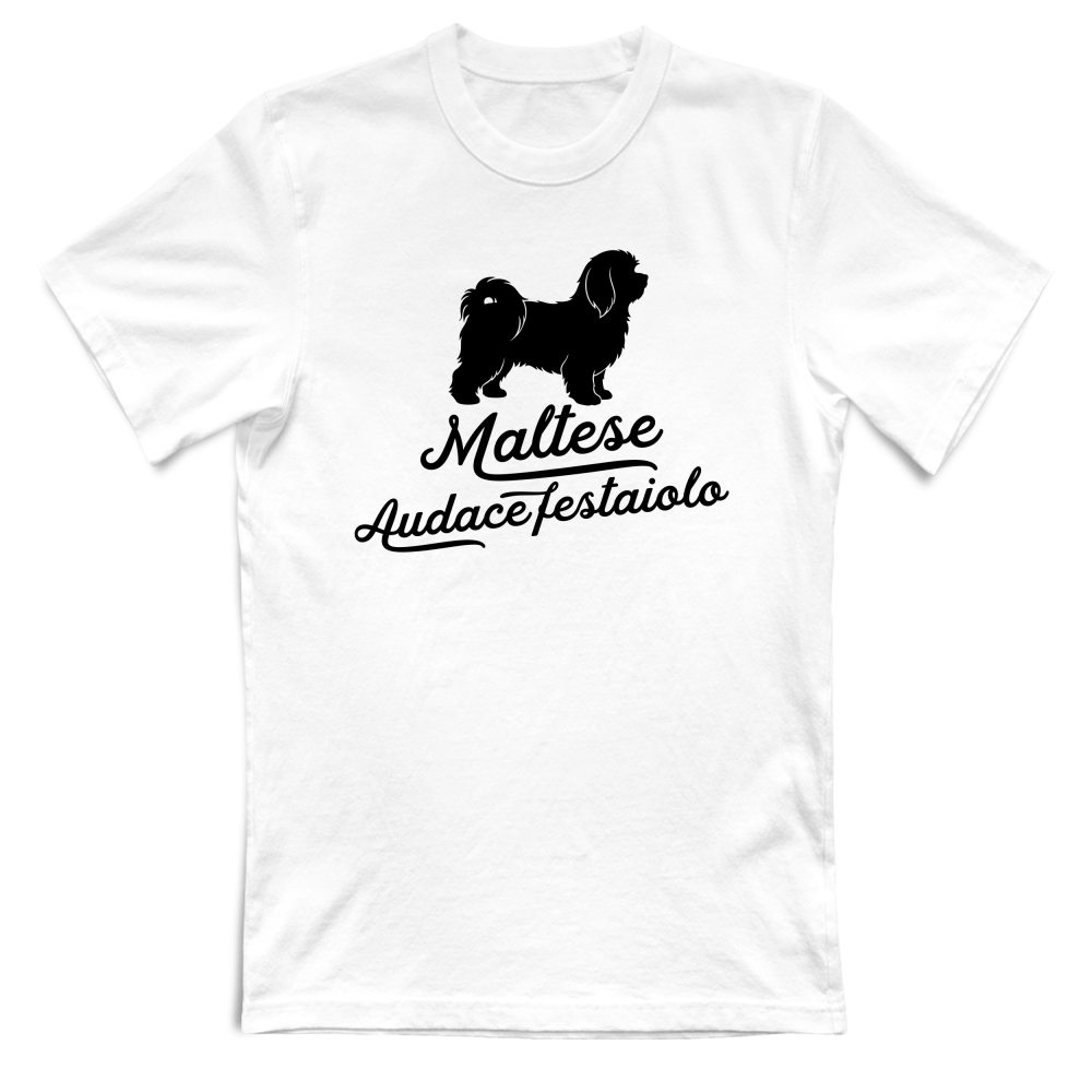 T-shirt BrancoBro: Dillo al mondo chi è il vero capobranco (Spoiler: ha 4 zampe) - T-Shirt Unisex Maltese