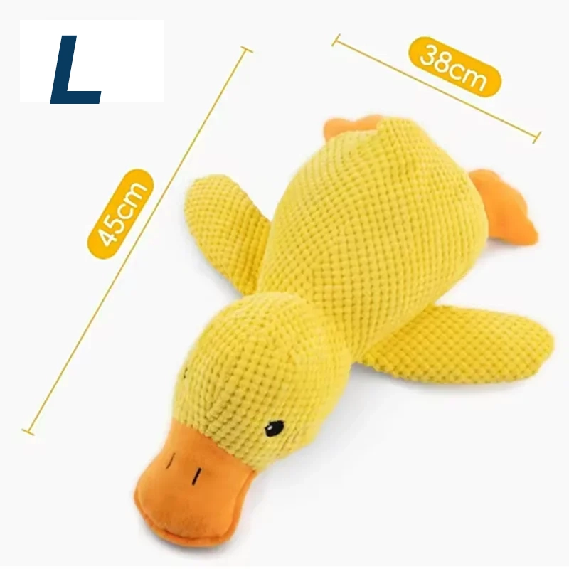 Patty, la Papera da Battaglia | Peluche Sonoro Ultra-Resistente per Cani