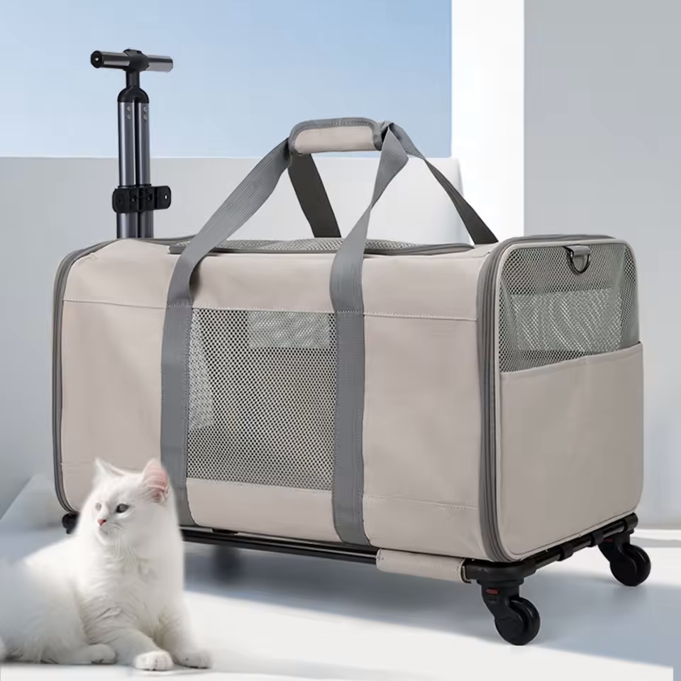 Trolley 3-in-1 per Cani e Gatti | Il Trasportino Versatile per Città e Viaggi