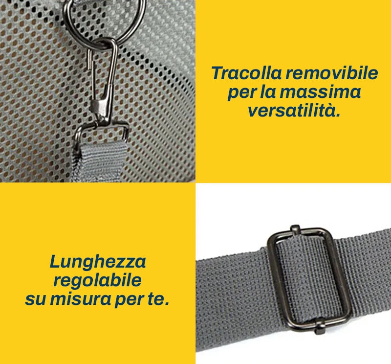 Trolley 3-in-1 per Cani e Gatti | Il Trasportino Versatile per Città e Viaggi