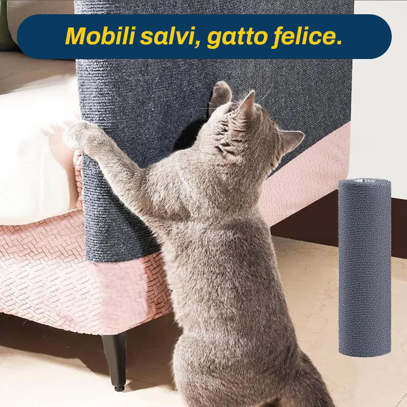 Tappeto tiragraffi adesivo in rotolo | La protezione su misura per mobili e tiragraffi
