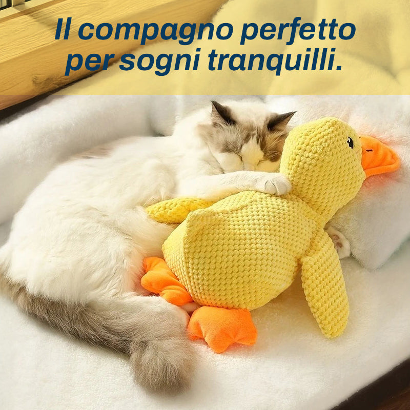 Patty, la Papera da Battaglia | Peluche Sonoro Ultra-Resistente per Cani