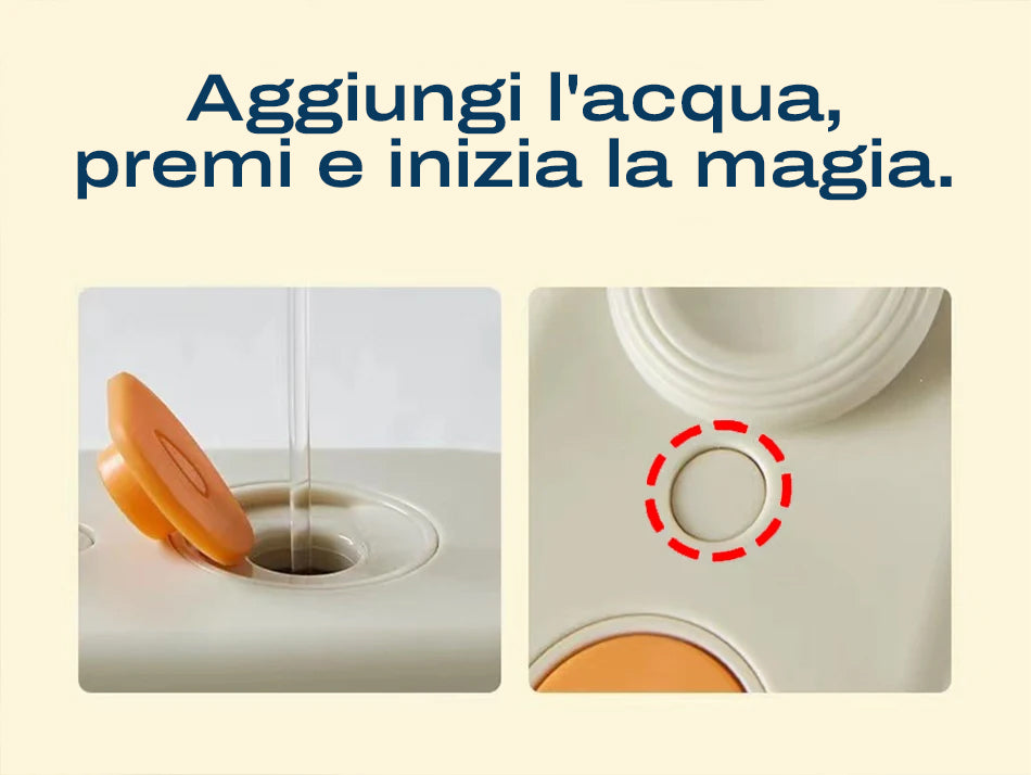 Spazzola 3-in-1 a Vapore per Cani e Gatti | Massaggia, Pulisce e Rimuove il Pelo Morto