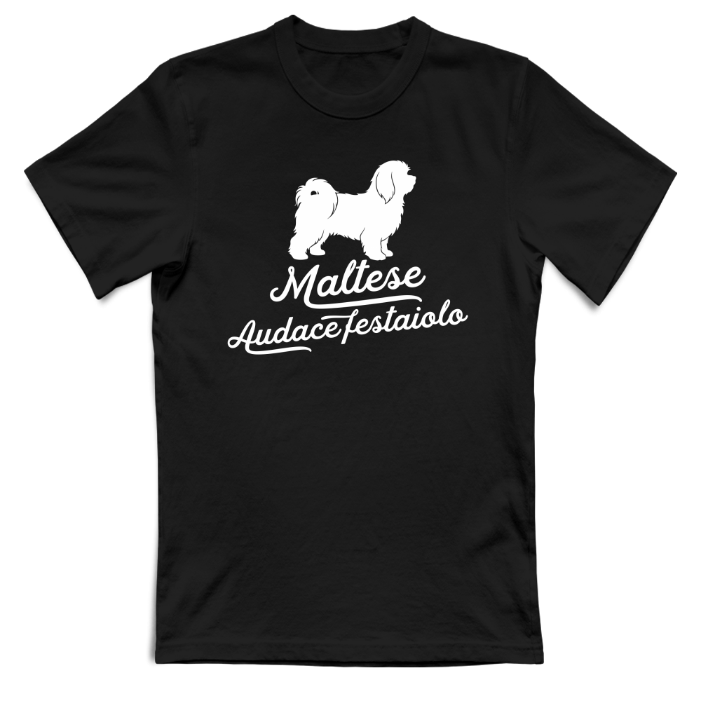 T-shirt BrancoBro: Dillo al mondo chi è il vero capobranco (Spoiler: ha 4 zampe) - T-Shirt Unisex Maltese
