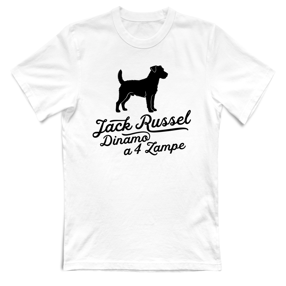 T-shirt BrancoBro: Dillo al mondo chi è il vero capobranco (Spoiler: ha 4 zampe) - T-Shirt Unisex Jack Russel