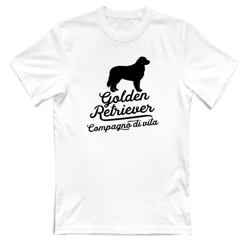 T-shirt BrancoBro: Dillo al mondo chi è il vero capobranco (Spoiler: ha 4 zampe) - T-Shirt Unisex Golden Retriever