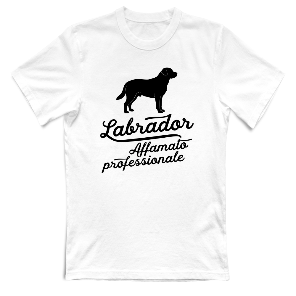 T-shirt BrancoBro: Dillo al mondo chi è il vero capobranco (Spoiler: ha 4 zampe) - T-Shirt Unisex Labrador