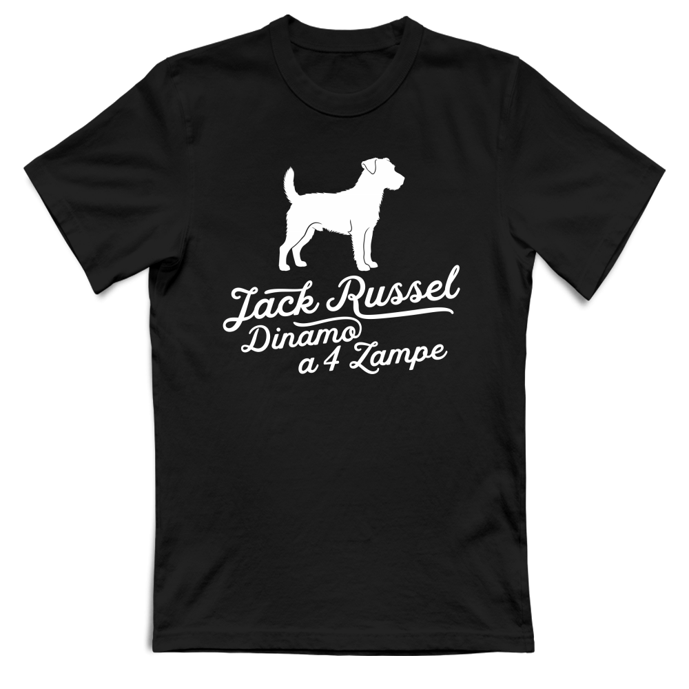T-shirt BrancoBro: Dillo al mondo chi è il vero capobranco (Spoiler: ha 4 zampe) - T-Shirt Unisex Jack Russel