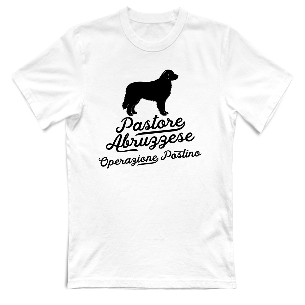 T-shirt BrancoBro: Dillo al mondo chi è il vero capobranco (Spoiler: ha 4 zampe) - T-Shirt Unisex Pastore Abruzzese Maremmano
