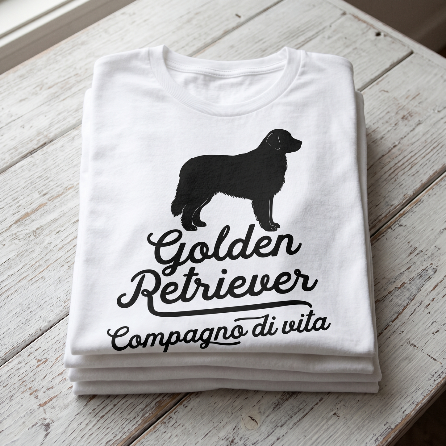 T-shirt BrancoBro: Dillo al mondo chi è il vero capobranco (Spoiler: ha 4 zampe) - T-Shirt Unisex Golden Retriever