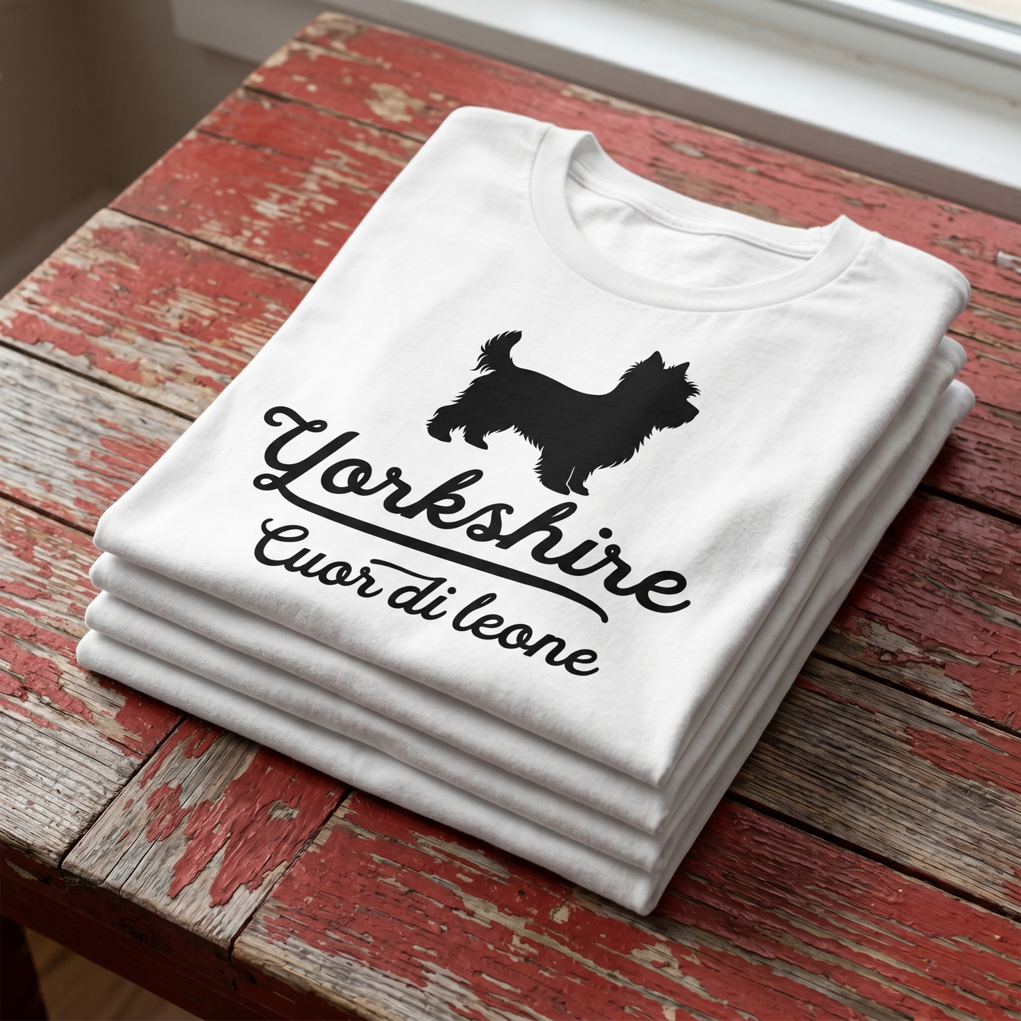 T-shirt BrancoBro: Dillo al mondo chi è il vero capobranco (Spoiler: ha 4 zampe) - T-Shirt Unisex Yorkshire