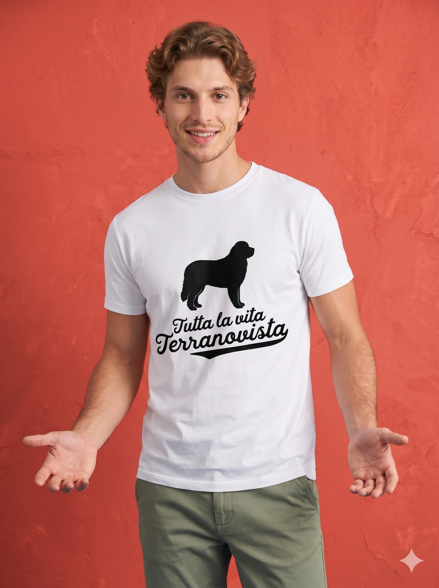 T-shirt BrancoBro: Dillo al mondo chi è il vero capobranco (Spoiler: ha 4 zampe) - T-Shirt Unisex Terranova