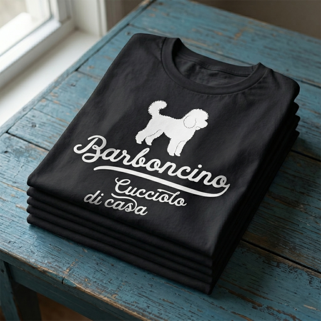 T-shirt BrancoBro: Dillo al mondo chi è il vero capobranco (Spoiler: ha 4 zampe) - T-Shirt Unisex Barboncino