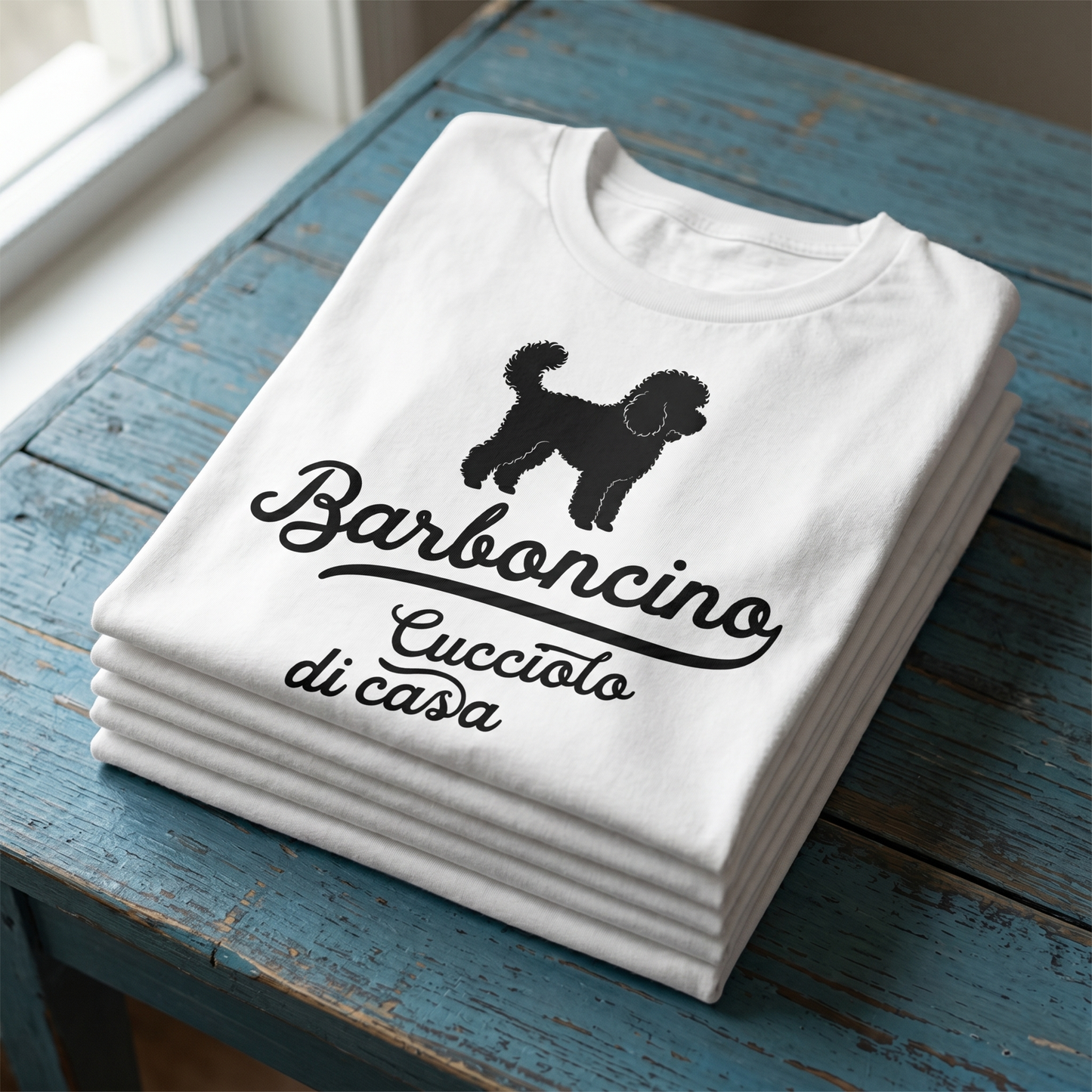 T-shirt BrancoBro: Dillo al mondo chi è il vero capobranco (Spoiler: ha 4 zampe) - T-Shirt Unisex Barboncino
