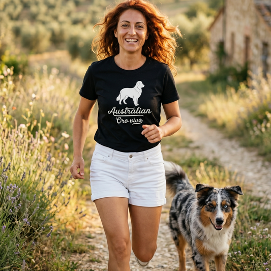 T-shirt BrancoBro: Dillo al mondo chi è il vero capobranco (Spoiler: ha 4 zampe) - T-Shirt Unisex Australian Shepherd