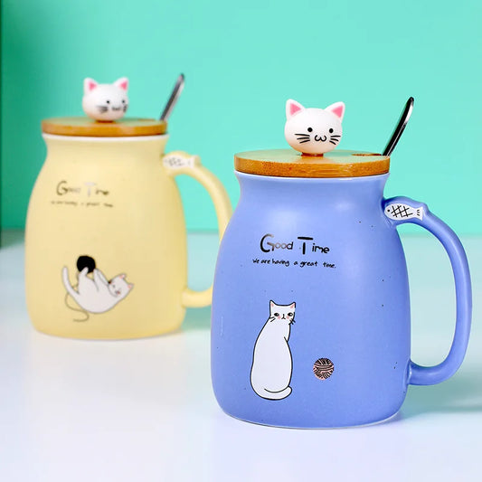 Tazza Mug Gattino "Good Time" | Il Regalo Perfetto per Cat Lovers