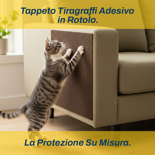Tappeto tiragraffi adesivo in rotolo | La protezione su misura per mobili e tiragraffi