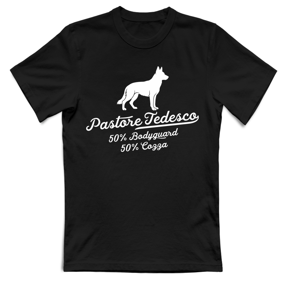 T-shirt BrancoBro: Dillo al mondo chi è il vero capobranco (Spoiler: ha 4 zampe) - T-Shirt Unisex Pastore Tedesco
