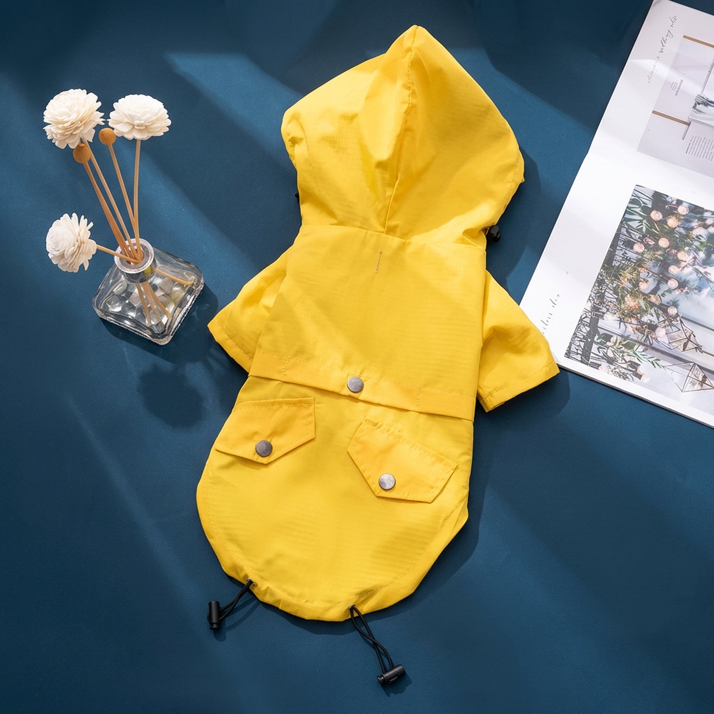 Impermeabile per Cani a Doppio Strato Waterproof | Niente ferma la vostra voglia di esplorare