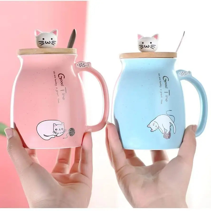Tazza Mug Gattino "Good Time" | Il Regalo Perfetto per Cat Lovers