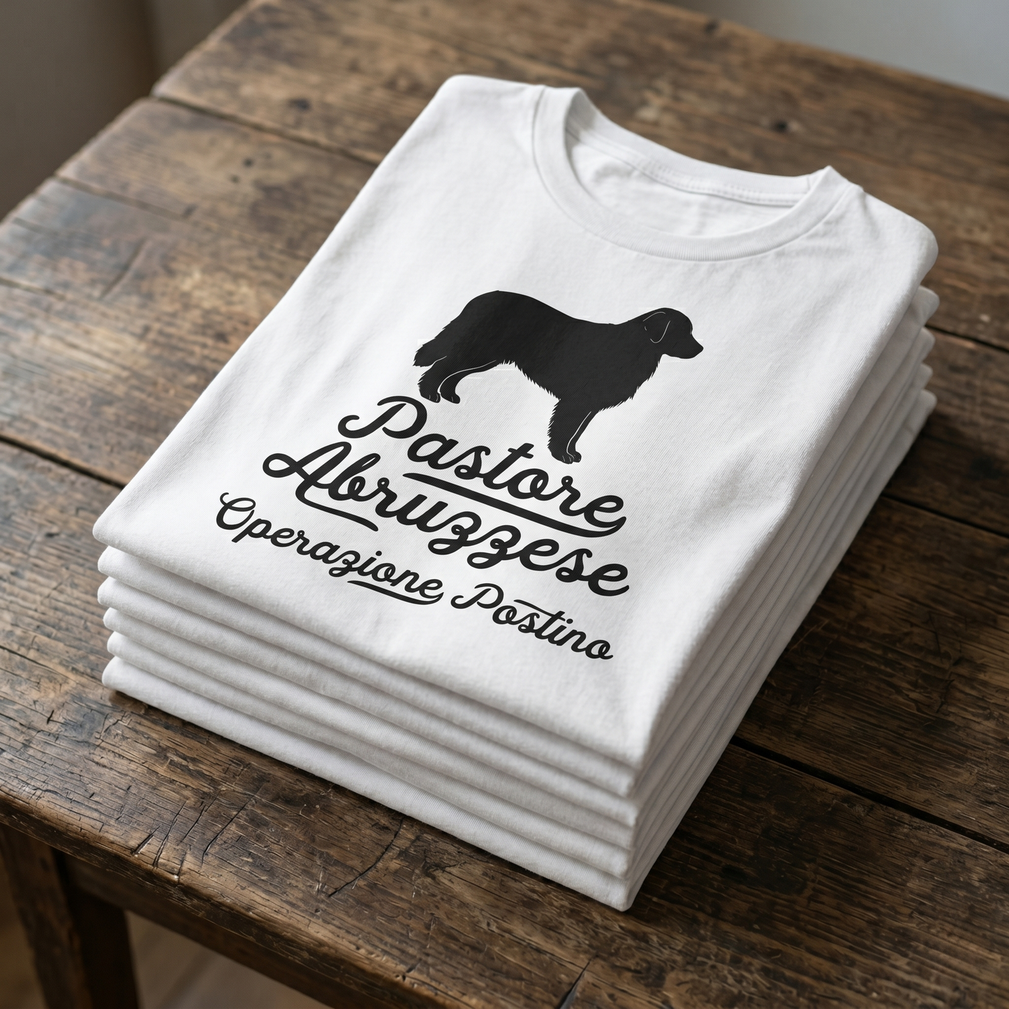 T-shirt BrancoBro: Dillo al mondo chi è il vero capobranco (Spoiler: ha 4 zampe) - T-Shirt Unisex Pastore Abruzzese Maremmano
