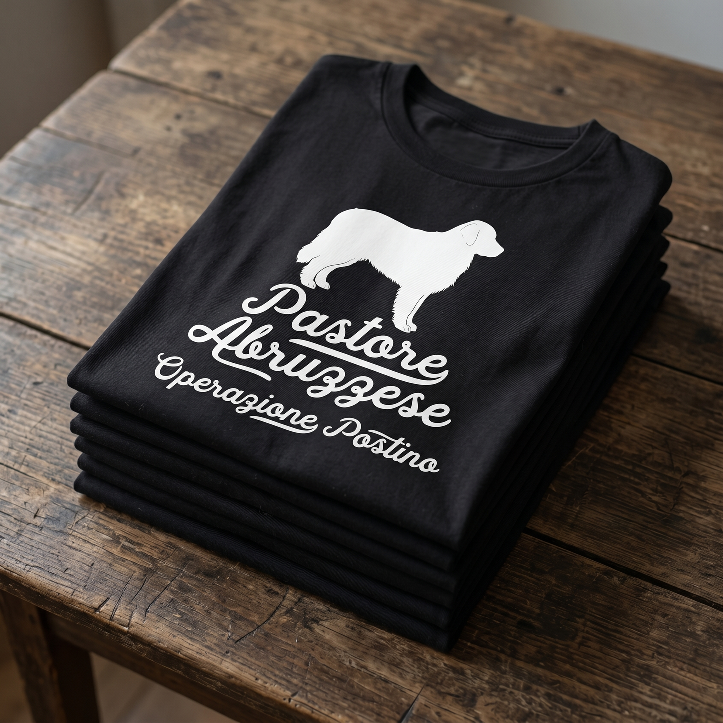 T-shirt BrancoBro: Dillo al mondo chi è il vero capobranco (Spoiler: ha 4 zampe) - T-Shirt Unisex Pastore Abruzzese Maremmano