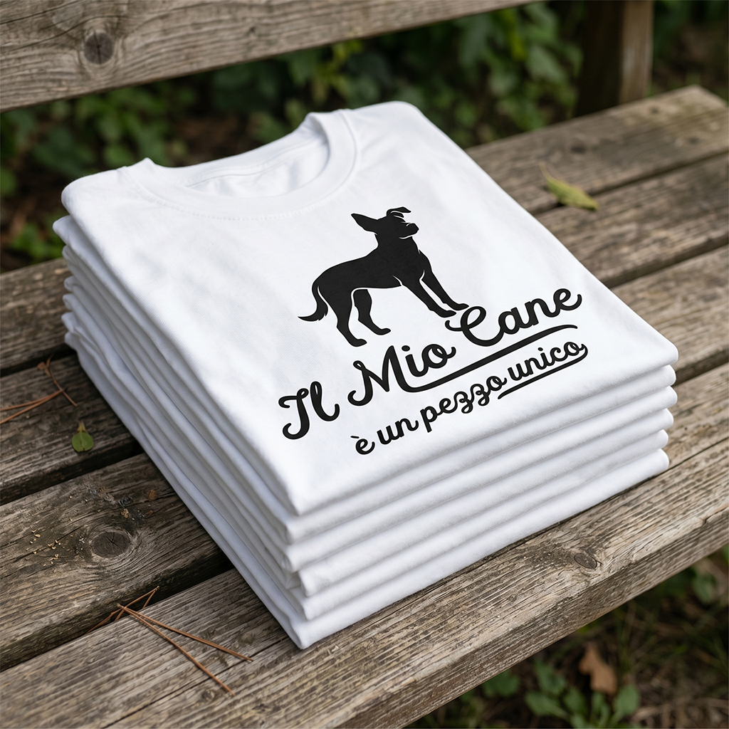 T-shirt BrancoBro: Dillo al mondo chi è il vero capobranco (Spoiler: ha 4 zampe) - T-Shirt Unisex Meticcio