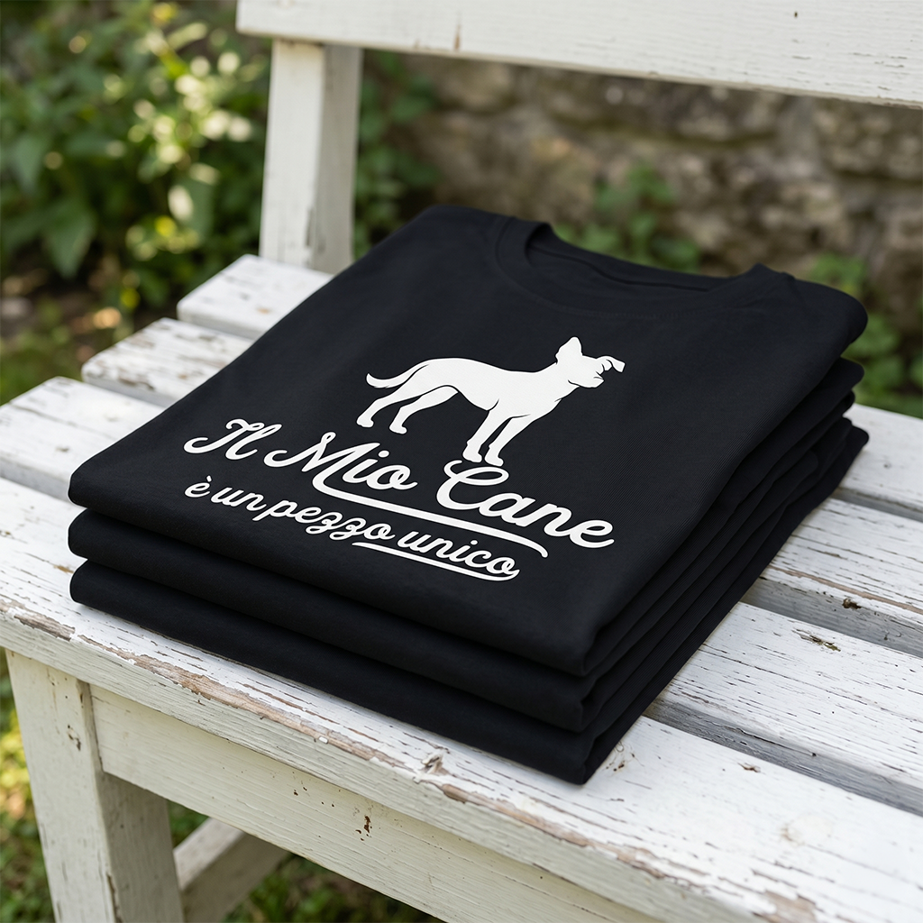 T-shirt BrancoBro: Dillo al mondo chi è il vero capobranco (Spoiler: ha 4 zampe) - T-Shirt Unisex Meticcio