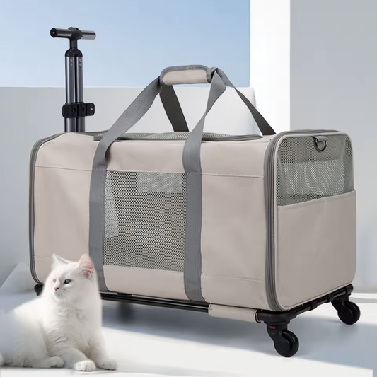Trolley 3-in-1 per Cani e Gatti | Il Trasportino Versatile per Città e Viaggi