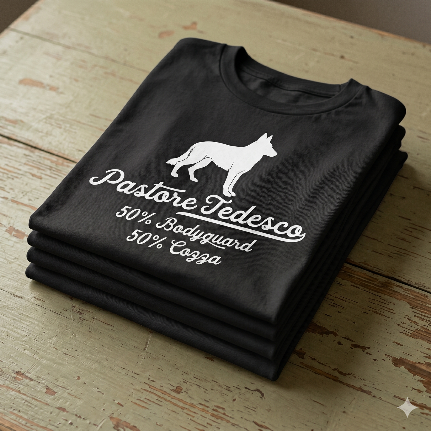 T-shirt BrancoBro: Dillo al mondo chi è il vero capobranco (Spoiler: ha 4 zampe) - T-Shirt Unisex Pastore Tedesco