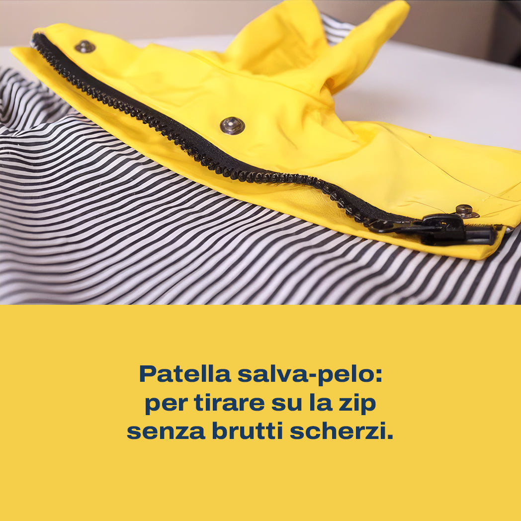 Impermeabile per Cani a Doppio Strato Waterproof | Niente ferma la vostra voglia di esplorare