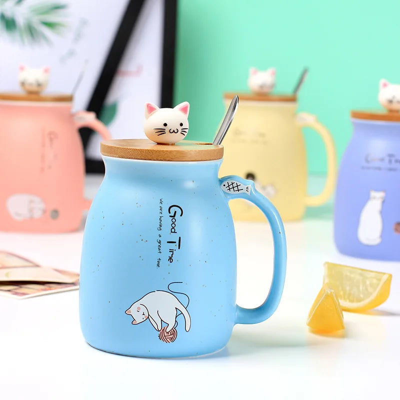 Tazza Mug Gattino "Good Time" | Il Regalo Perfetto per Cat Lovers