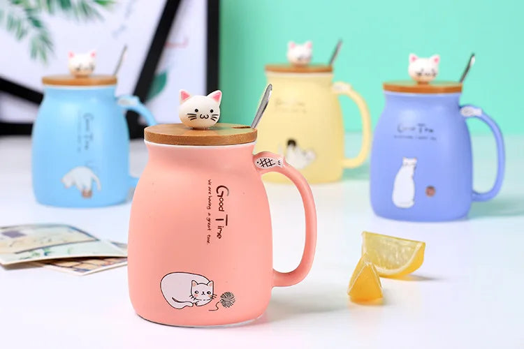Tazza Mug Gattino "Good Time" | Il Regalo Perfetto per Cat Lovers